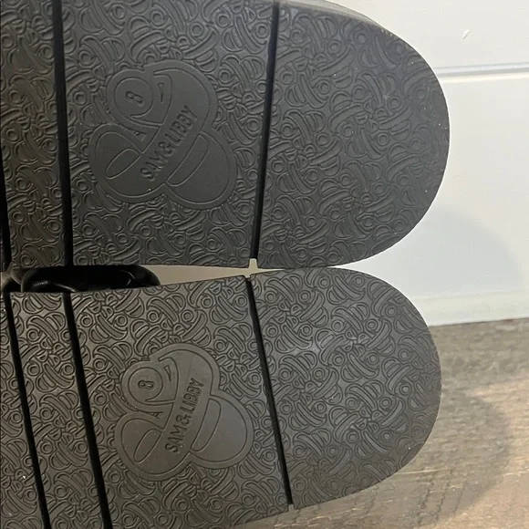 Sam & Libby Adelia Braided Footbed Sandal - Black - Size 8 - Picture 8 of 9